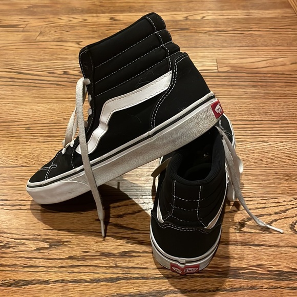 Black Vans High Tops, women’s size 9, - Picture 4 of 7